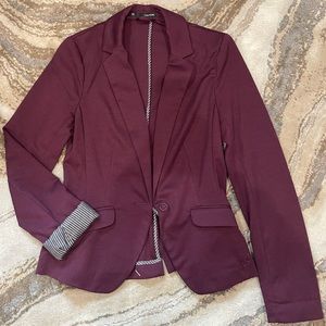 Wine / Burgundy Blazer